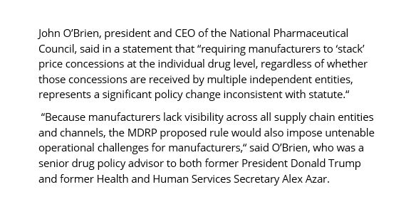 John O'Brien in the 340B Report