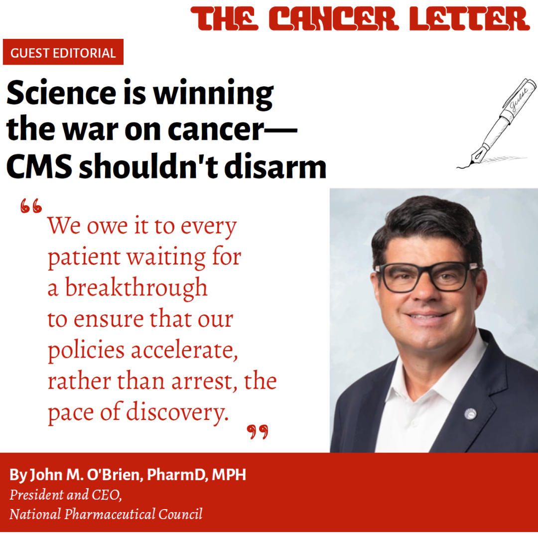 We owe it to every patient waiting for a breakthrough to ensure that our policies accelerate, rather than arrest, the pace of discovery.