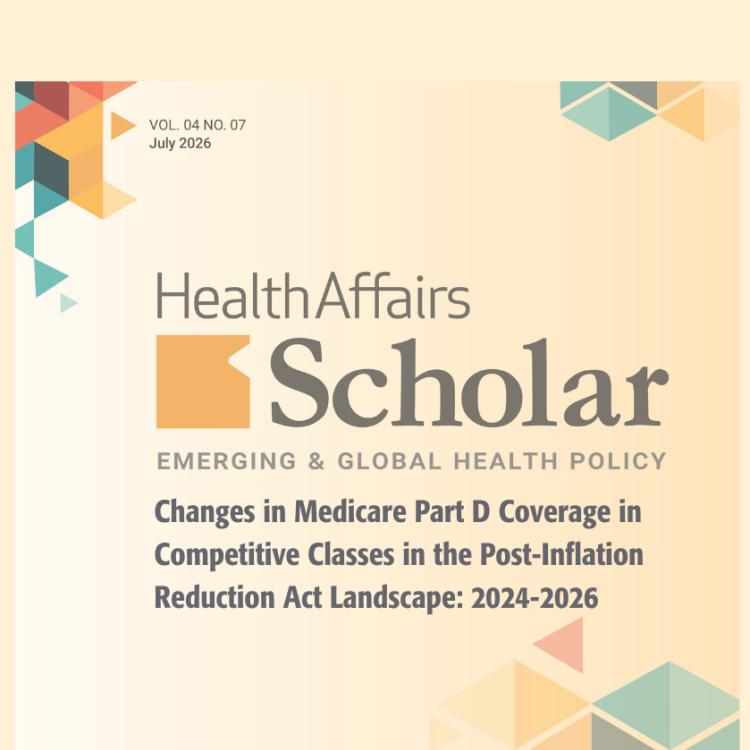 Health Affairs Scholar - Changes in Medicare Part D Coverage in Competitive Classes in the Post-Inflation Reduction Act Landscape: 2024-2026
